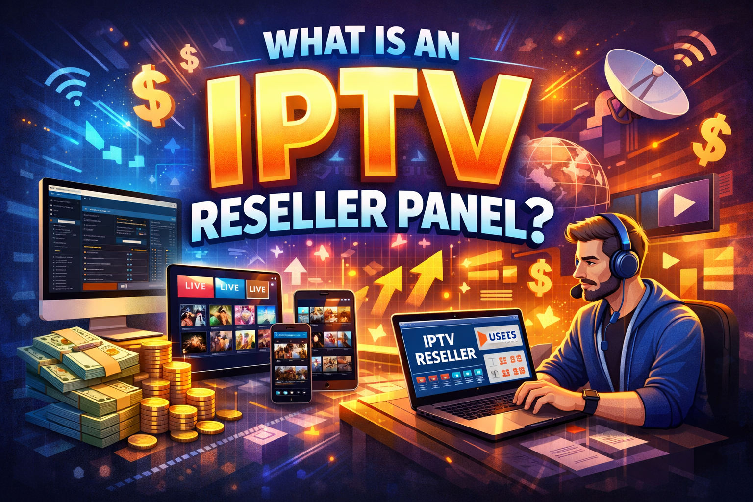 IPTV Reseller Panel