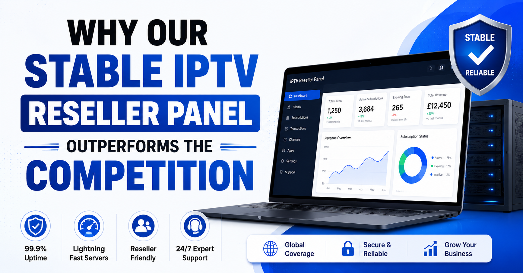 Stable IPTV Reseller Panel
