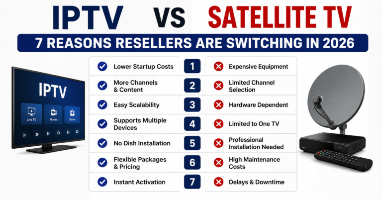 IPTV vs Satellite TV