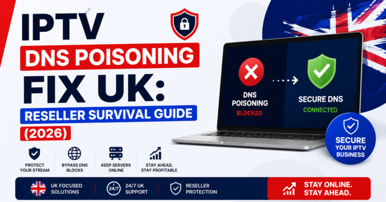 IPTV DNS Poisoning Fix UK
