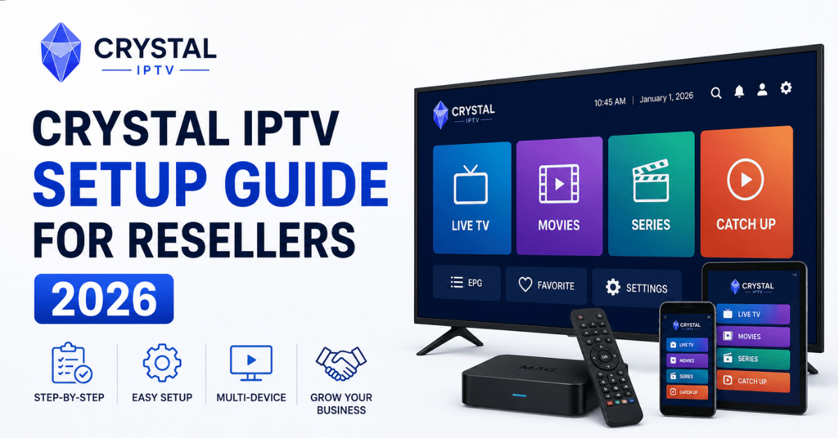 Crystal IPTV Setup