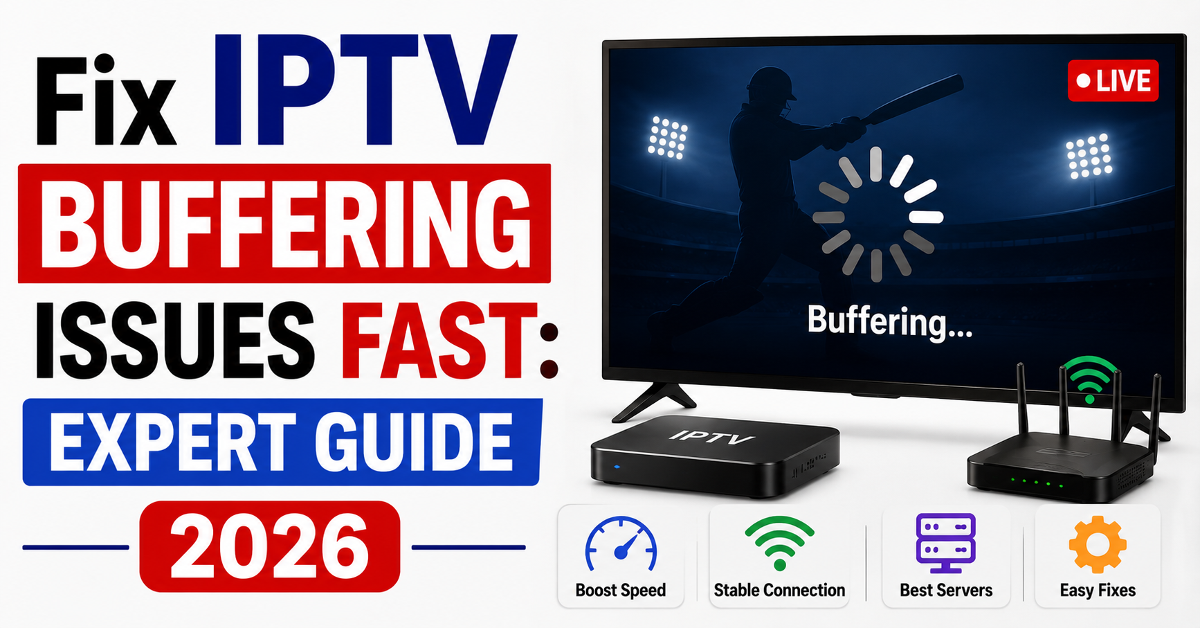 Fix IPTV Buffering Issues