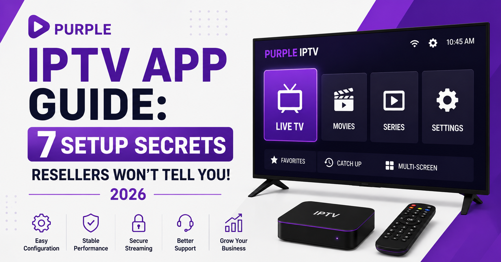 Purple IPTV App
