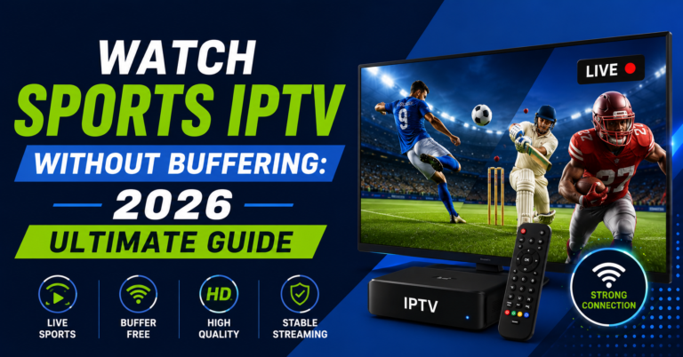Watch Sports IPTV Without Buffering