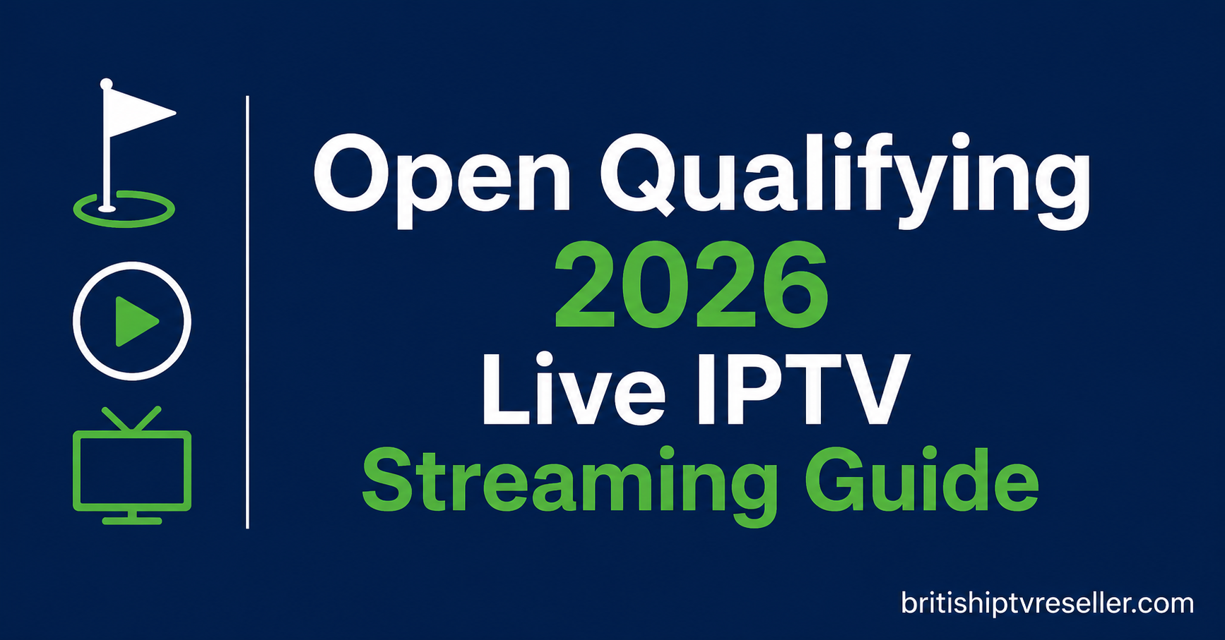 Open Qualifying 2026 Live IPTV Streaming Guide