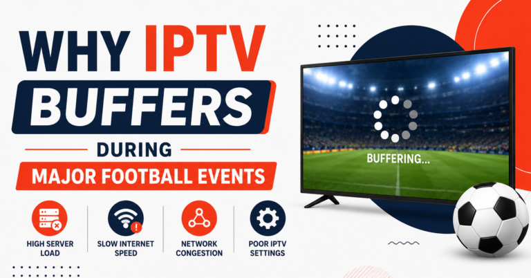 IPTV Buffers During Major Football Events