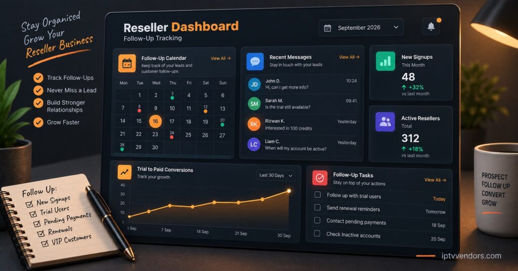 Reseller Dashboard Follow-Up Tracking