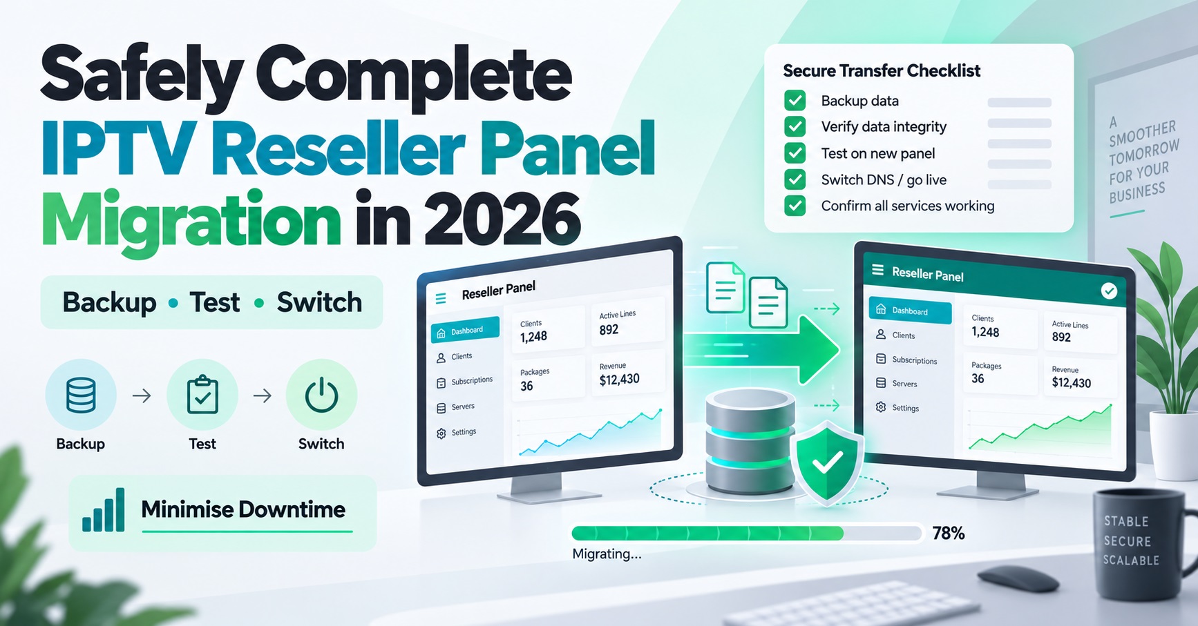 IPTV Reseller Panel Migration
