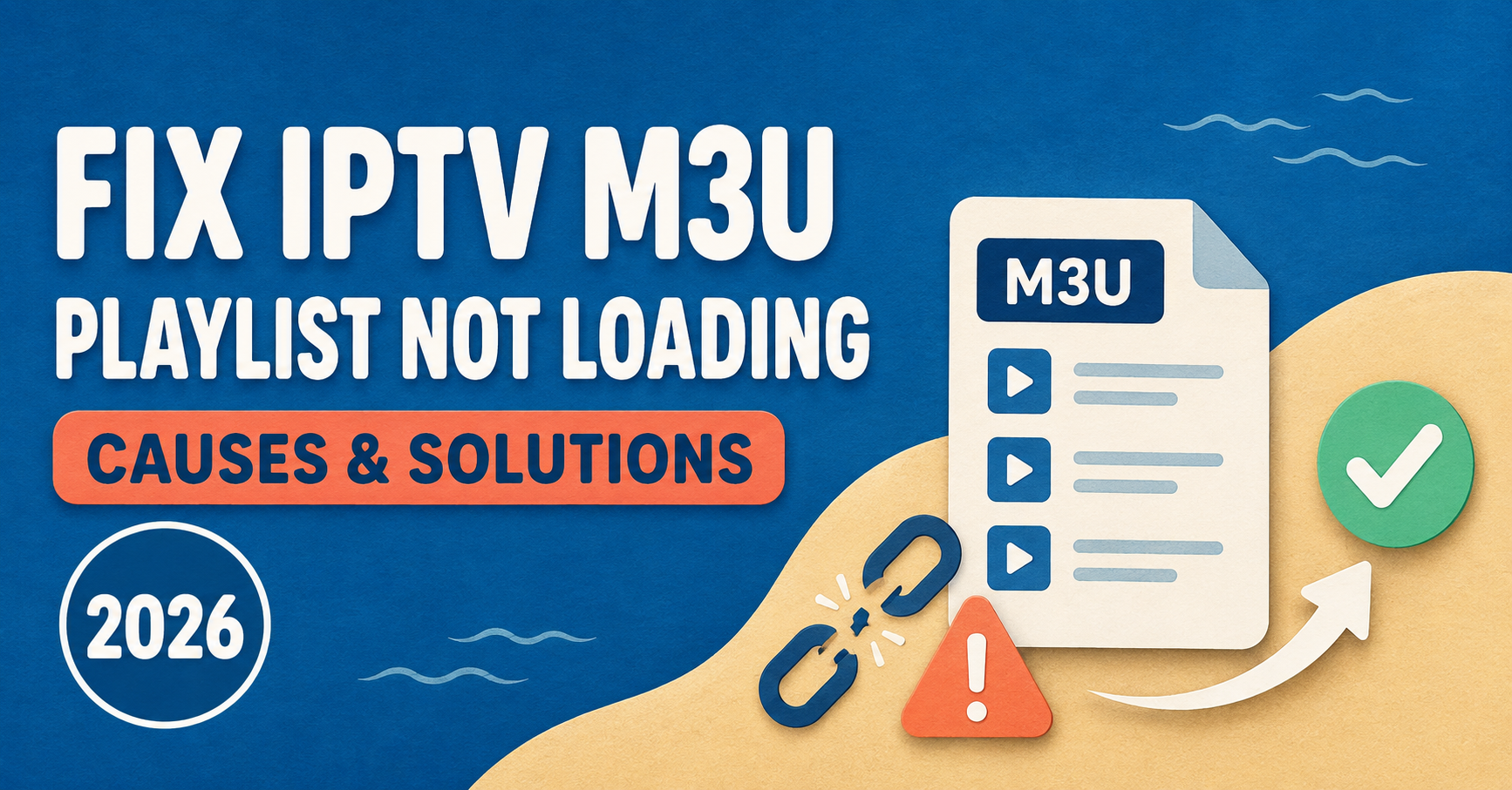IPTV M3U Playlist Not Loading