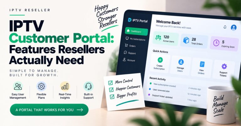 IPTV Customer Portal
