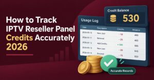 Track IPTV Reseller Panel Credits