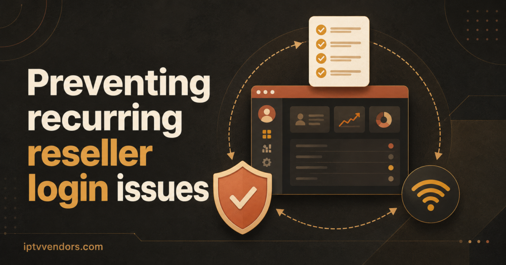 Preventing recurring reseller login issues