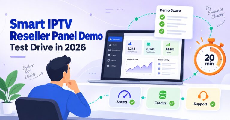 IPTV Reseller Panel Demo