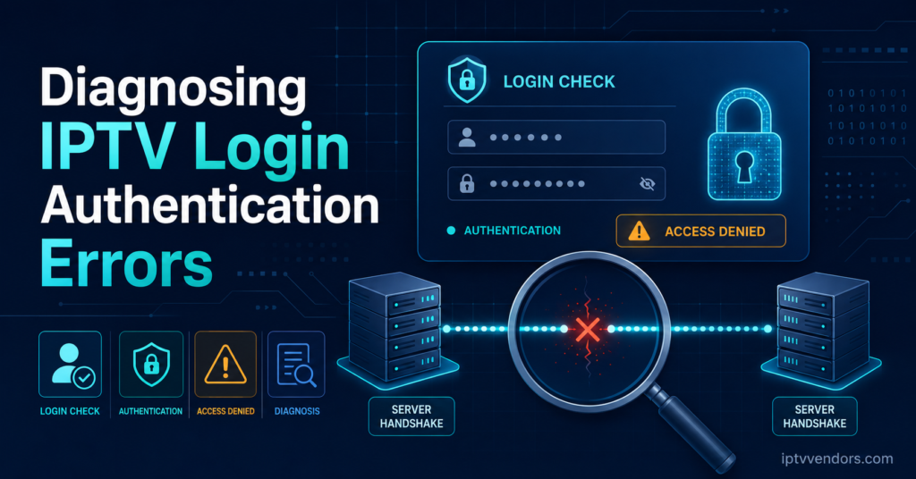Diagnosing IPTV Login Authentication Errors