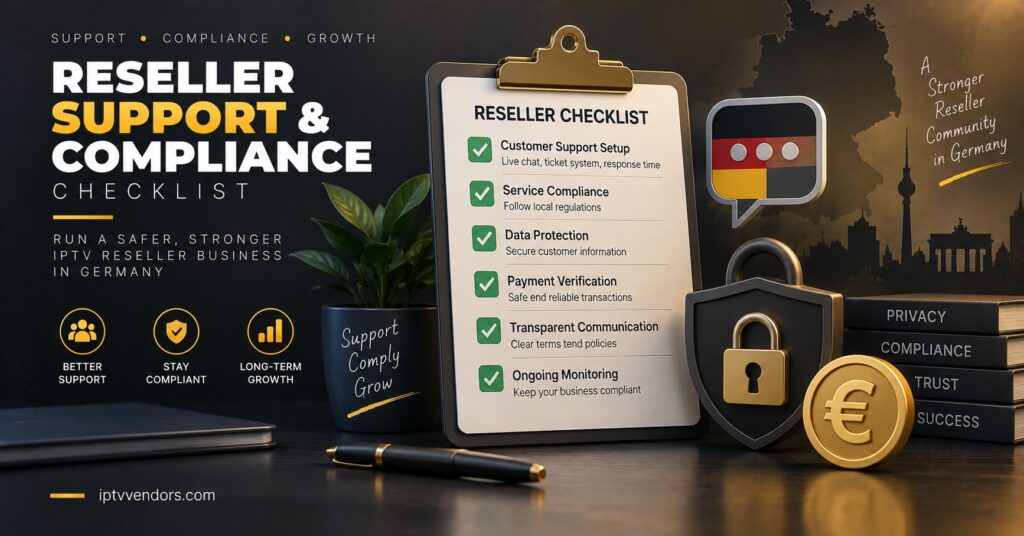 Reseller Support and Compliance Checklist