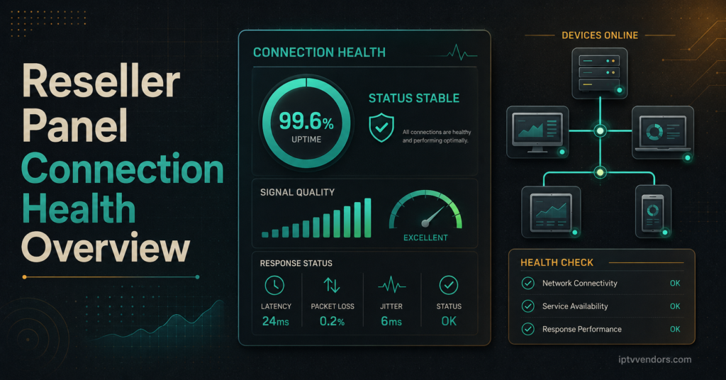 Reseller Panel Connection Health Overview