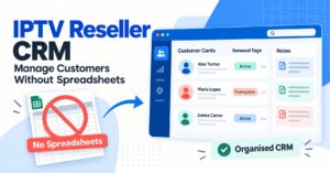 IPTV Reseller CRM