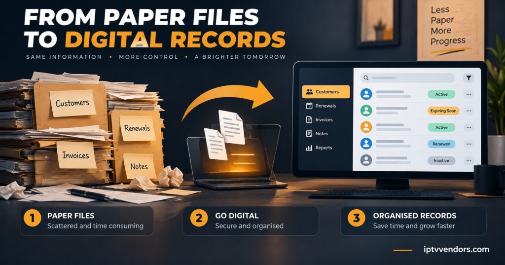 Digital Records Replacing Paper Files