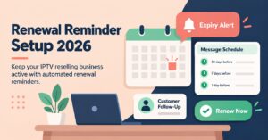 IPTV Subscription Renewal Reminder