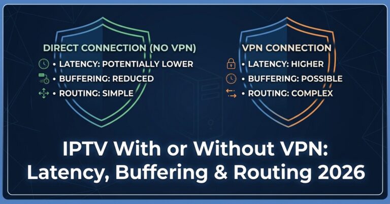 IPTV With or Without VPN